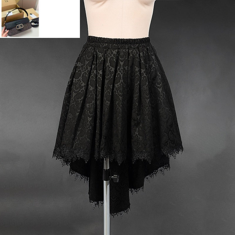 Dark Skirt Lace Skirt SA446