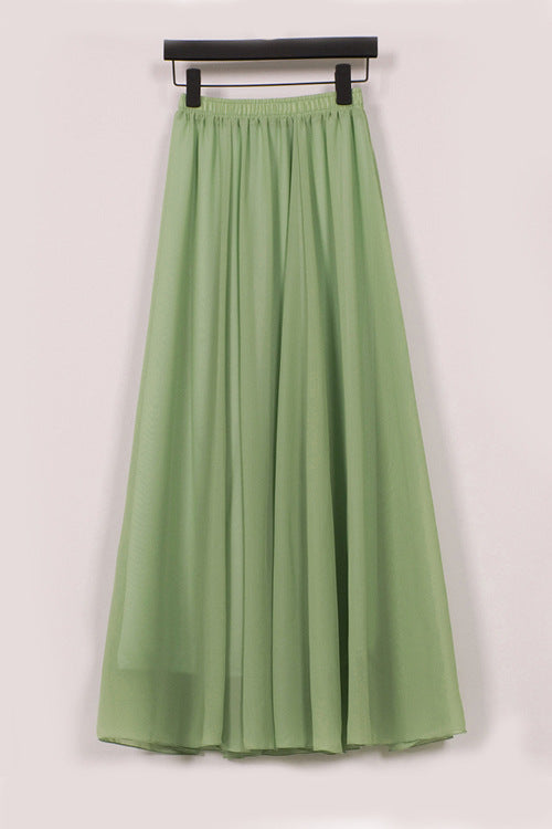 Large Size A-shaped Skirt Beach Skirt 69A683