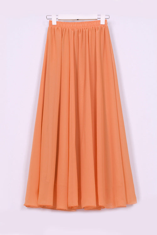 Large Size A-shaped Skirt Beach Skirt 69A683