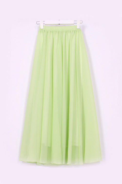 Large Size A-shaped Skirt Beach Skirt 69A683