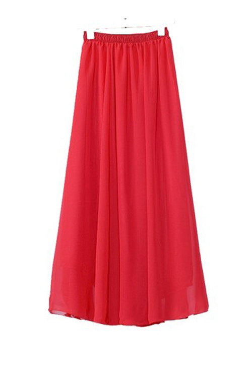 Large Size A-shaped Skirt Beach Skirt 69A683