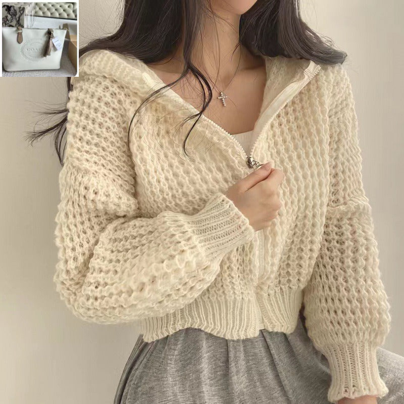 Knitted Cardigan Sweater Jacket SA376