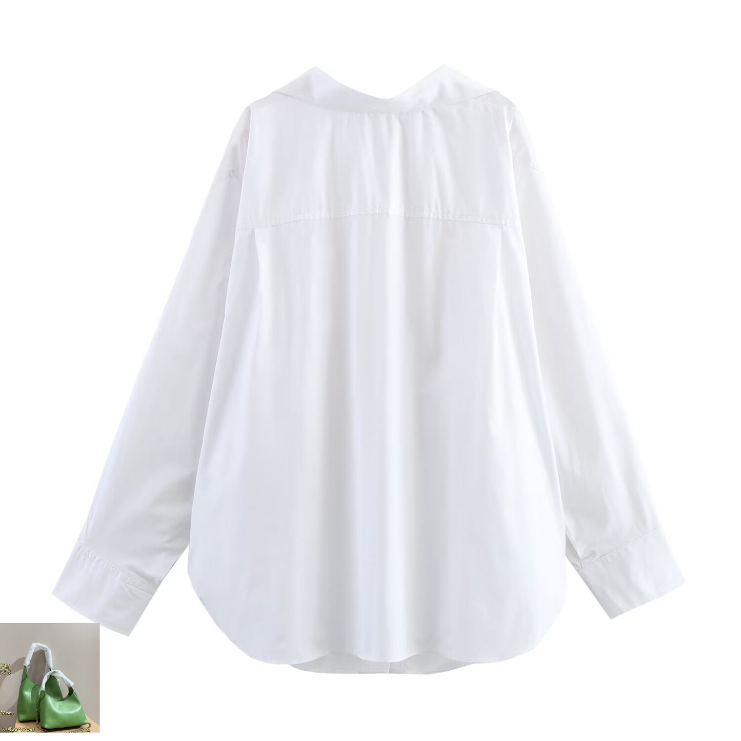 Fashion Versatile Loose Poplin Shirt Sa357/sa358