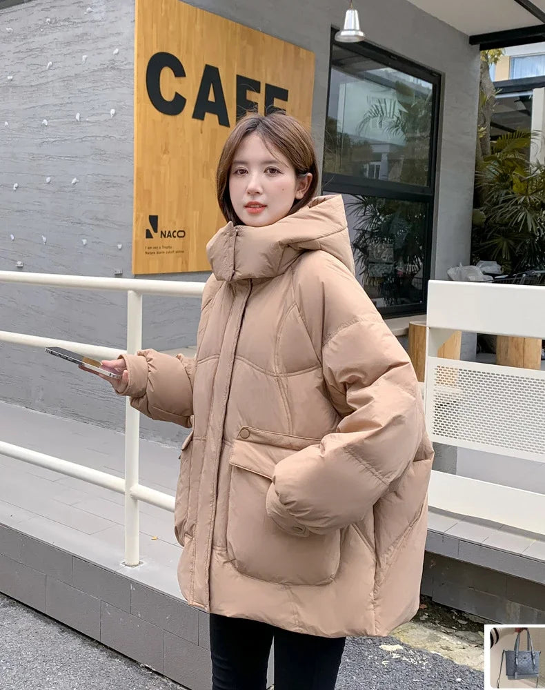 2024 Cotton Coat Warm Parkas Jacket