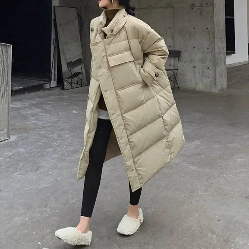 Korea Mid-length Elegant Moda Jacket SA046