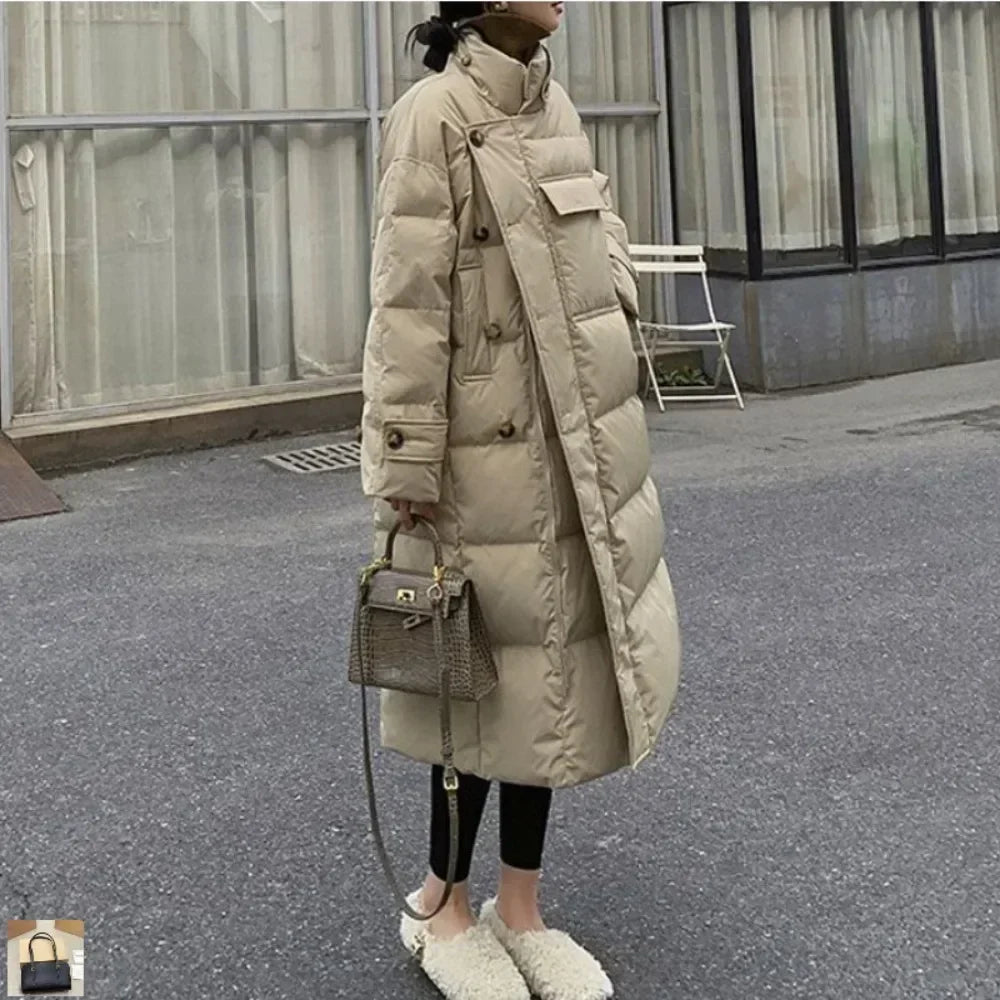 Korea Mid-length Elegant Moda Jacket SA046