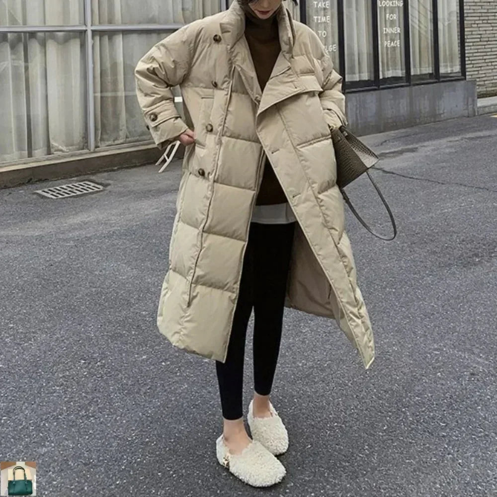 Korea Mid-length Elegant Moda Jacket SA046