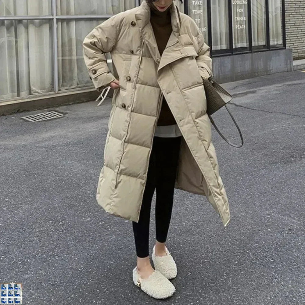 Korea Mid-length Elegant Moda Jacket SA046