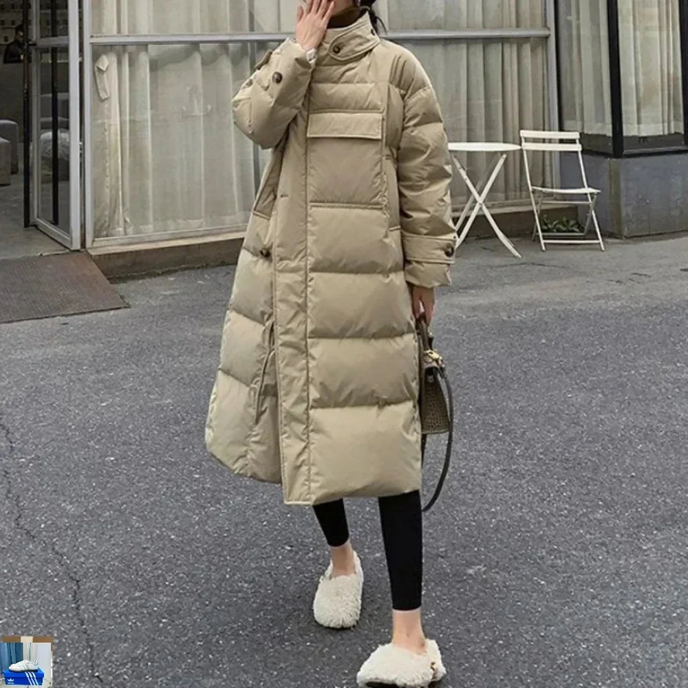 Korea Mid-length Elegant Moda Jacket SA046