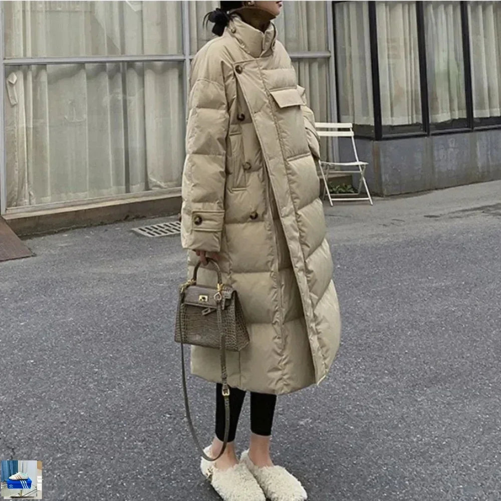 Korea Mid-length Elegant Moda Jacket SA046