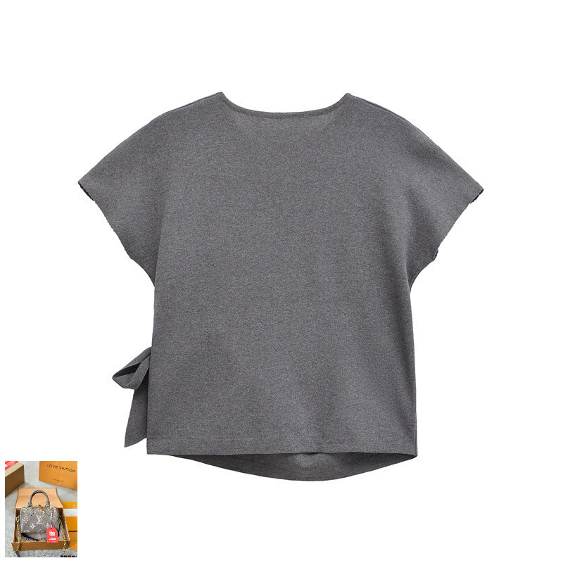 Casual Versatile Crew Neck Top SA350