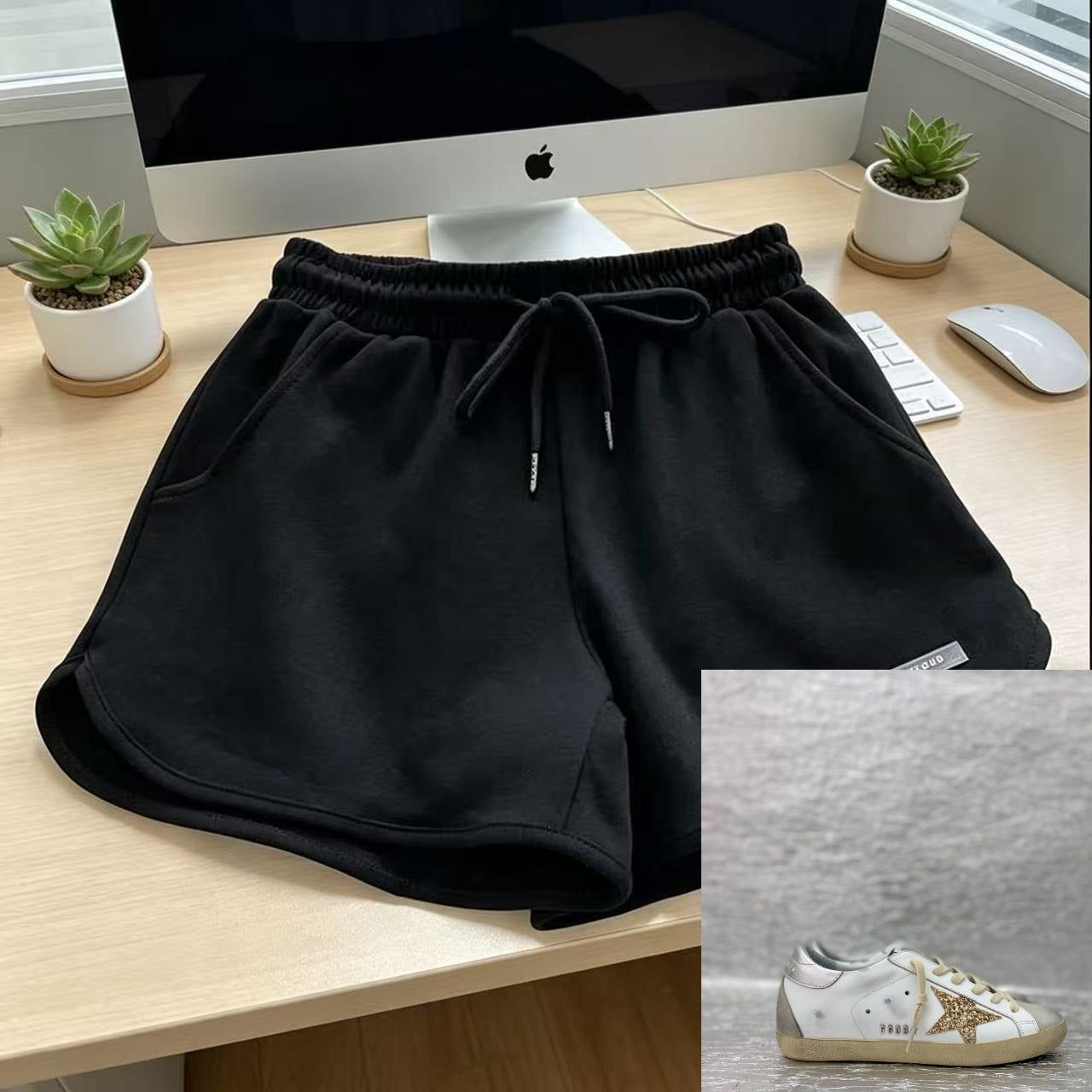Women's Sports Wide Leg Shorts SA976