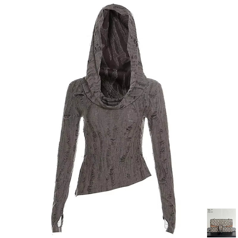 High Street O-Neck Long Sleeves Hoodie SA202