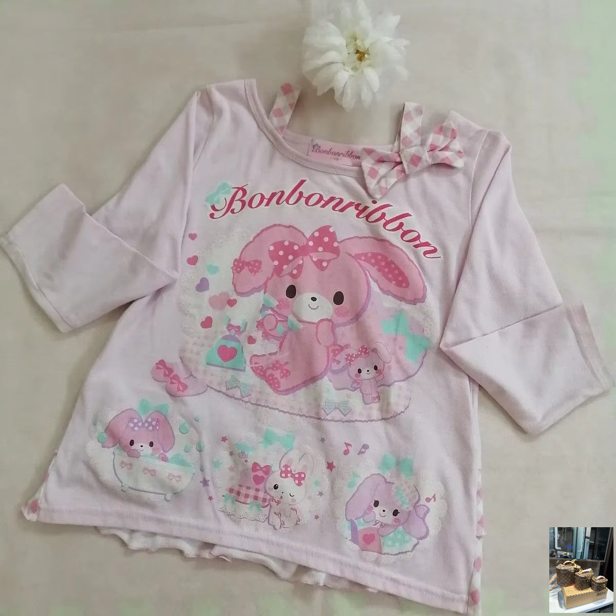 Japanese Cute Rabbit Print Graphic Tshirts SA178