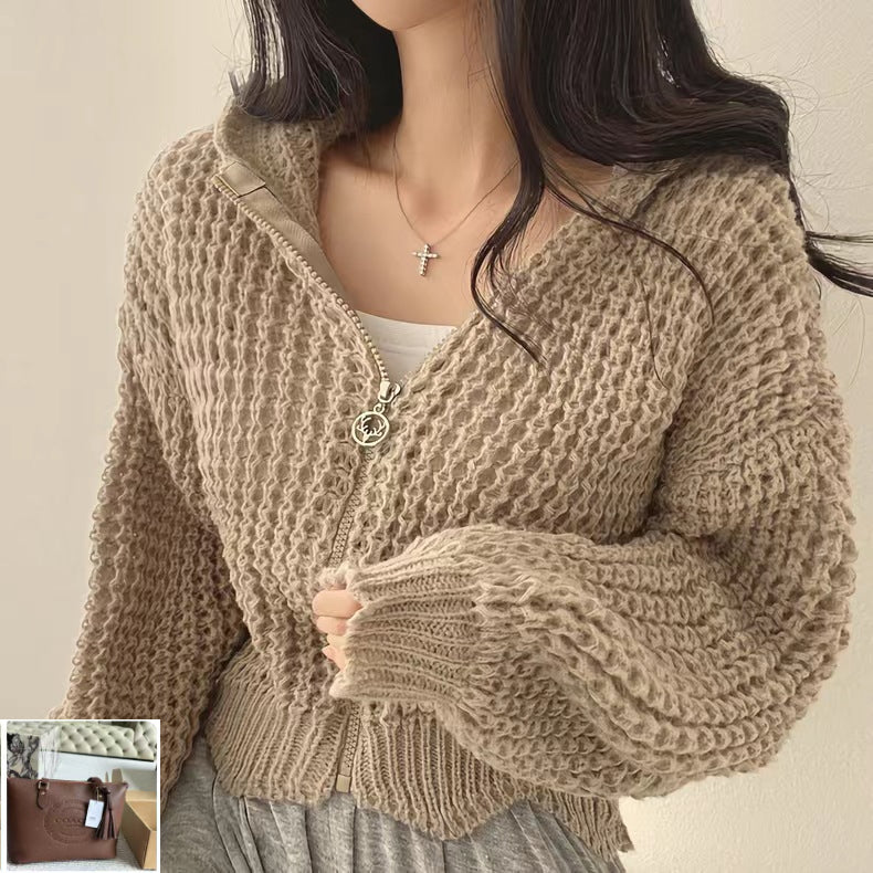 Knitted Cardigan Sweater Jacket SA376