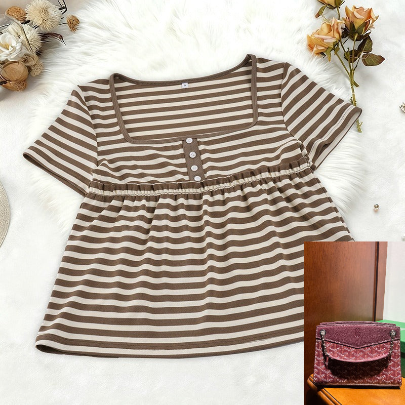 Women's Square Neck T-shirt SA854