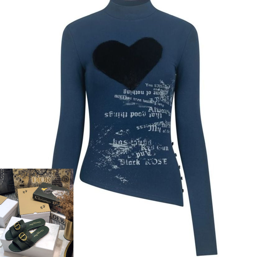 Long Sleeve T-Shirt Top SA671