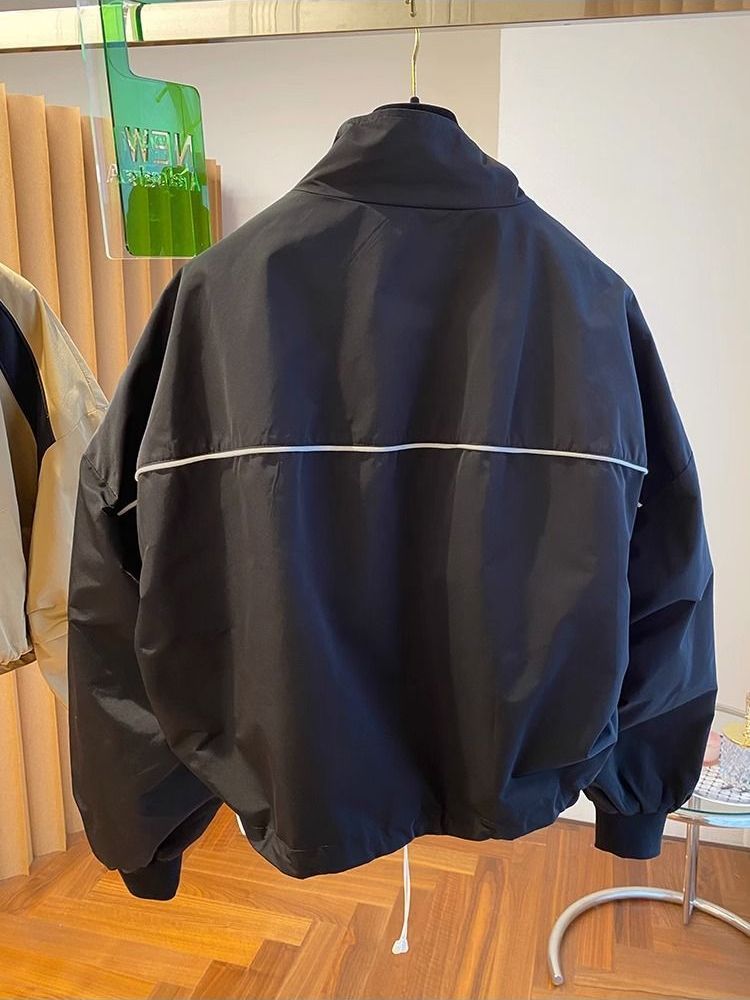 Women's Loose Fit Cropped Jacket 46B441 US
