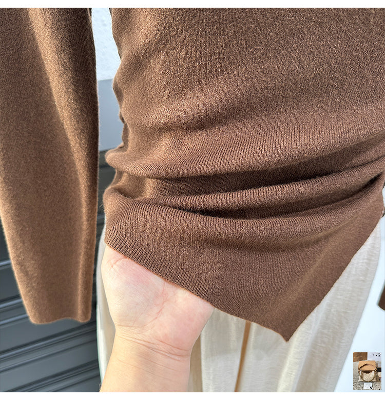 Drawstring Lace Up Irregular Solid Sweaters SA118/SA133