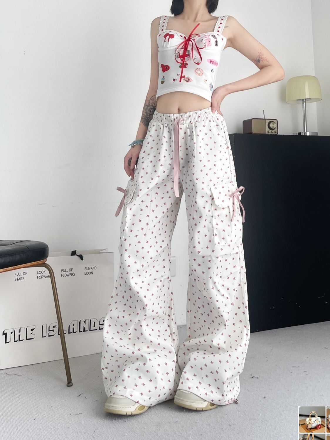 Wide Leg Sweatpants Women SA309