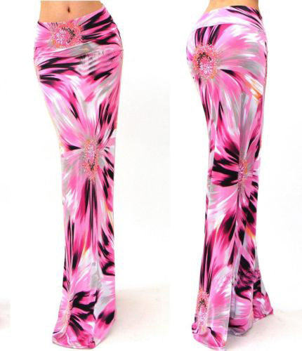 High Waist Elastic Hip Long Skirt 69A684