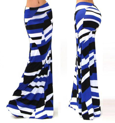 High Waist Elastic Hip Long Skirt 69A684