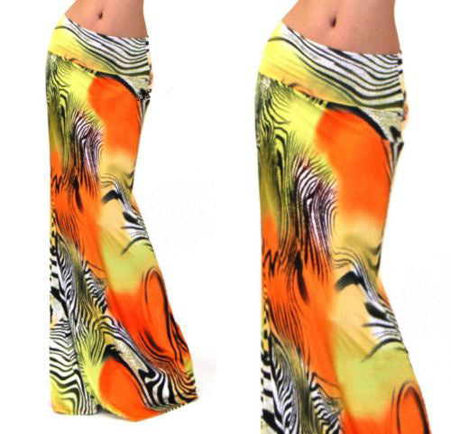 High Waist Elastic Hip Long Skirt 69A684