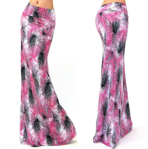 High Waist Elastic Hip Long Skirt 69A684