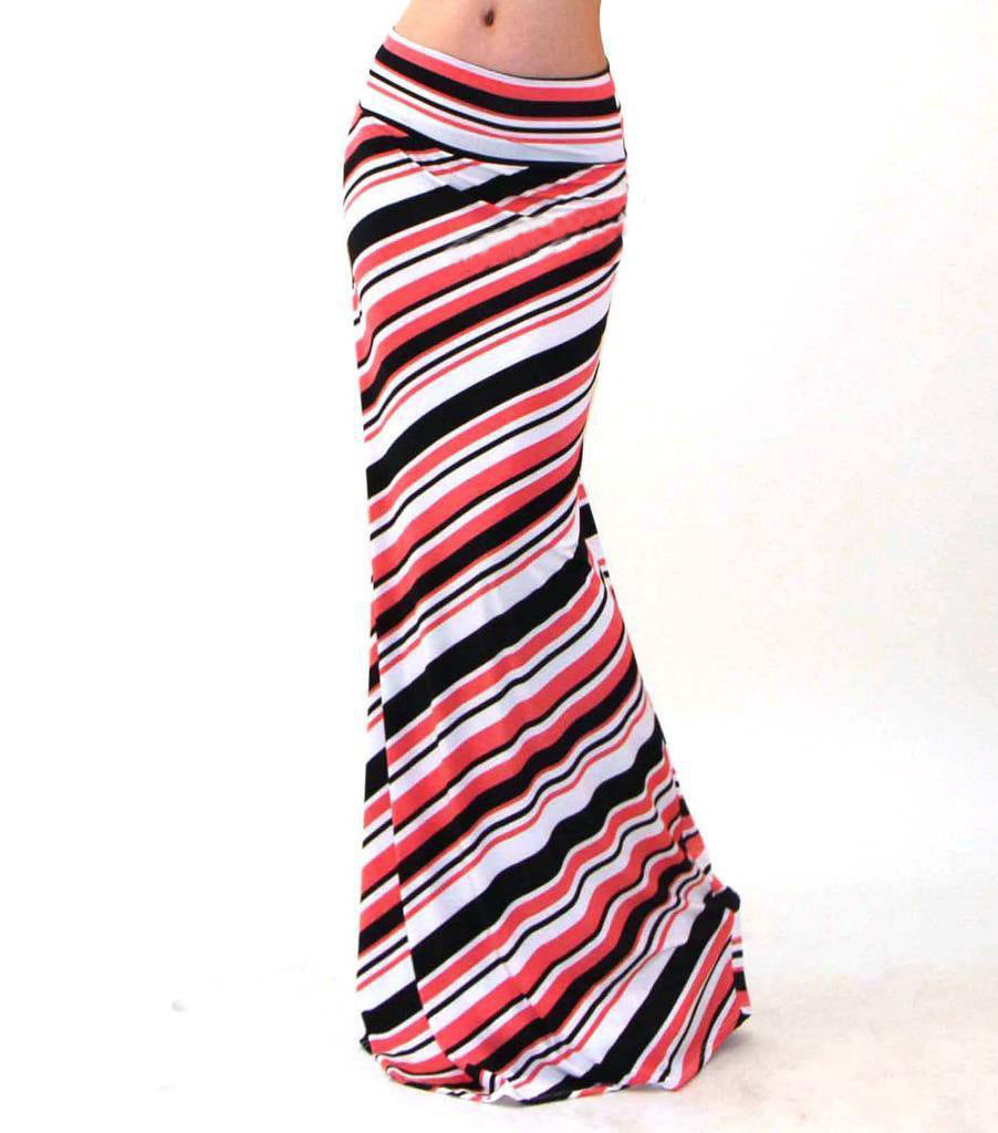 High Waist Elastic Hip Long Skirt 69A684