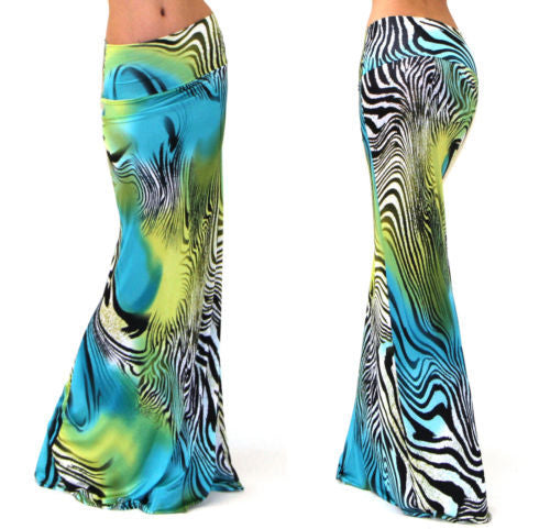 High Waist Elastic Hip Long Skirt 69A684