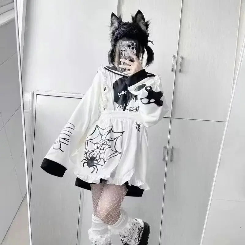 Fashion Cute Lolita Sailor Collar All Match Coats SA160