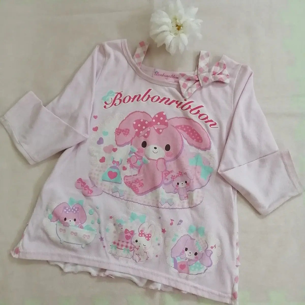 Japanese Cute Rabbit Print Graphic Tshirts SA178