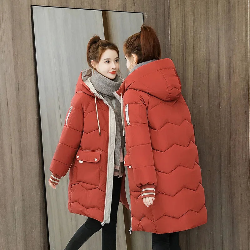 Warm Parkas Women Clothing Fresh Mujer SA035