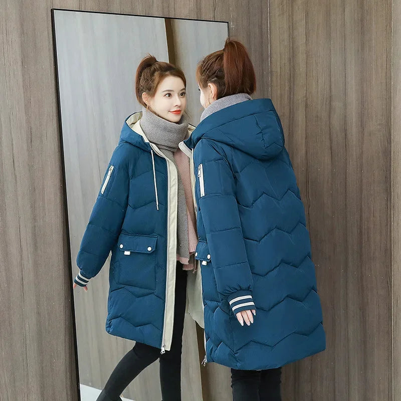 Warm Parkas Women Clothing Fresh Mujer SA035
