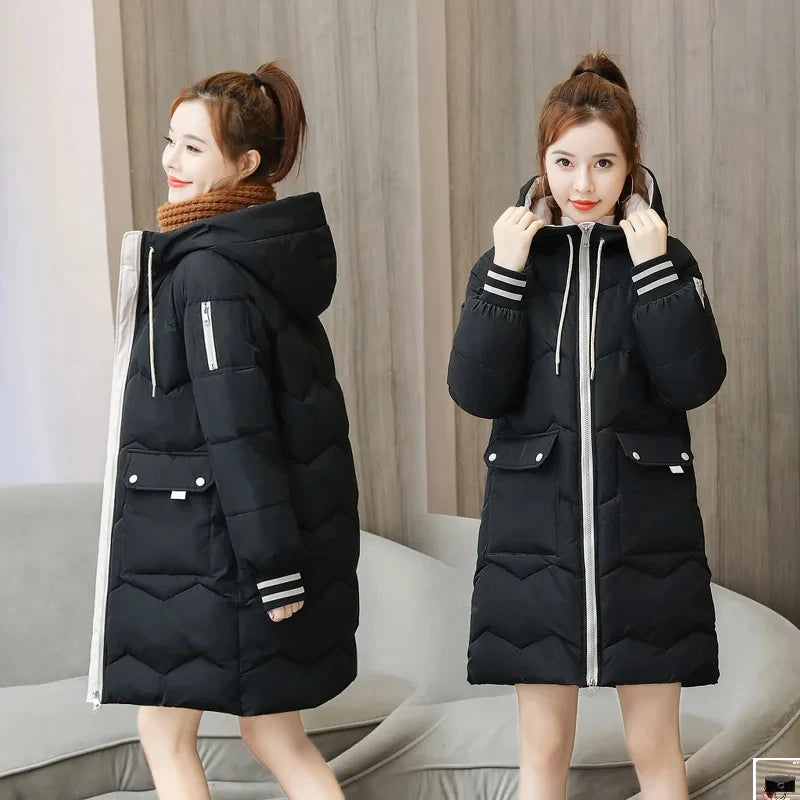 Warm Parkas Women Clothing Fresh Mujer SA035