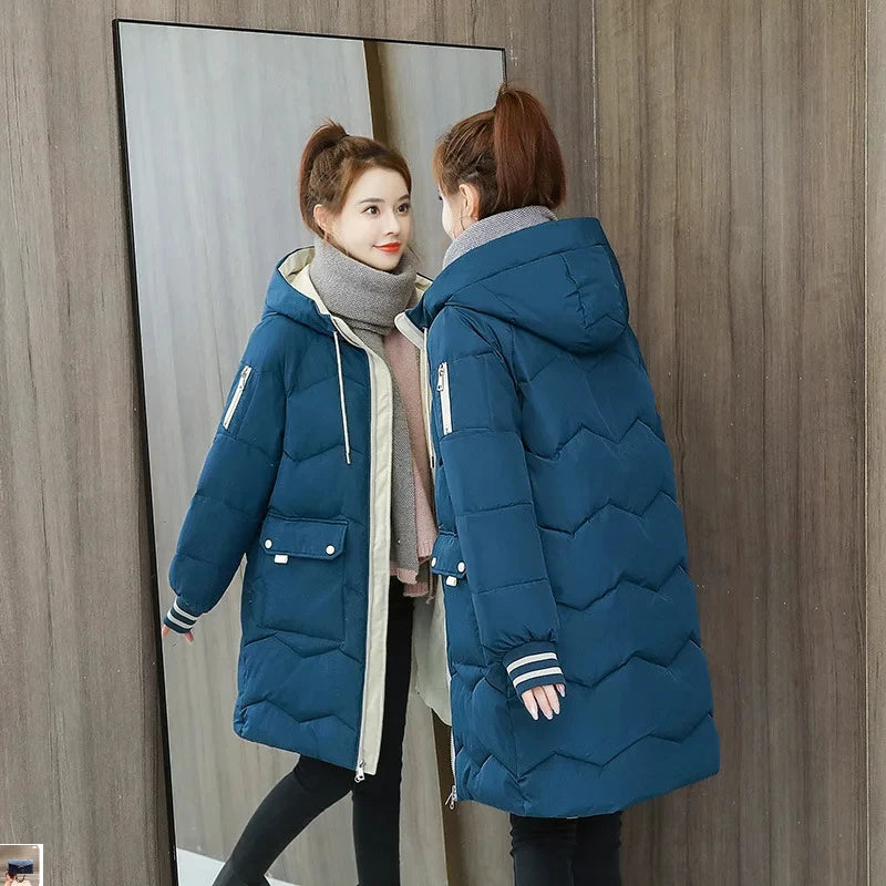 Warm Parkas Women Clothing Fresh Mujer SA035