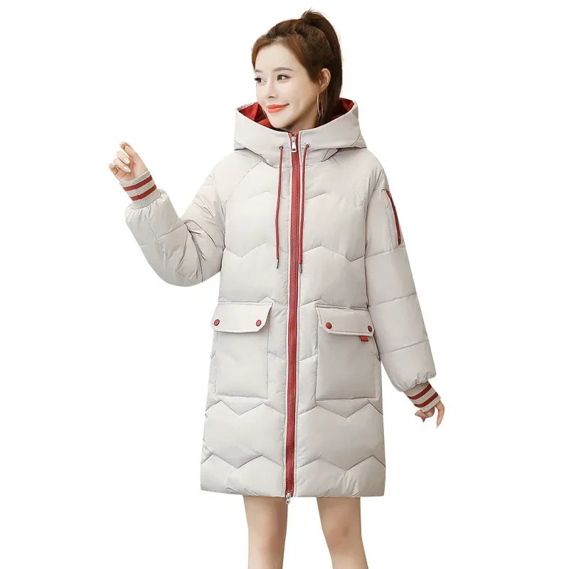 Warm Parkas Women Clothing Fresh Mujer SA035