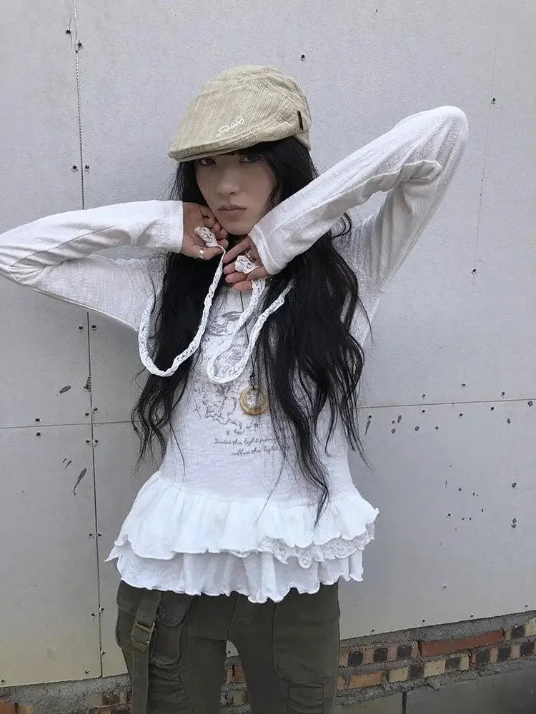 Chic Vintage Graphic Print Tshirts SA210