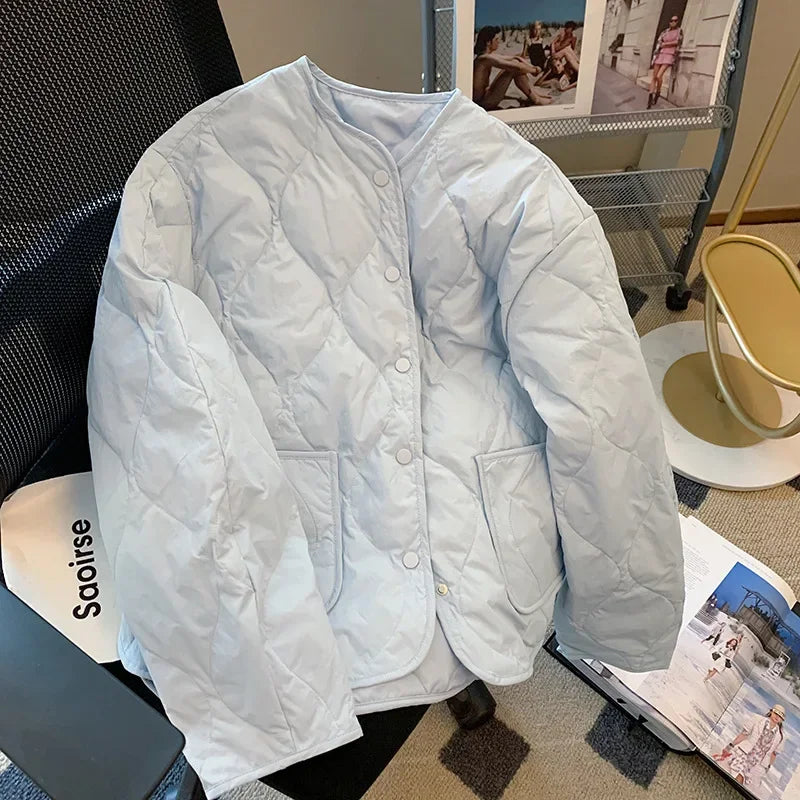 Korean Fashion Thick Cotton Outerwears SP007