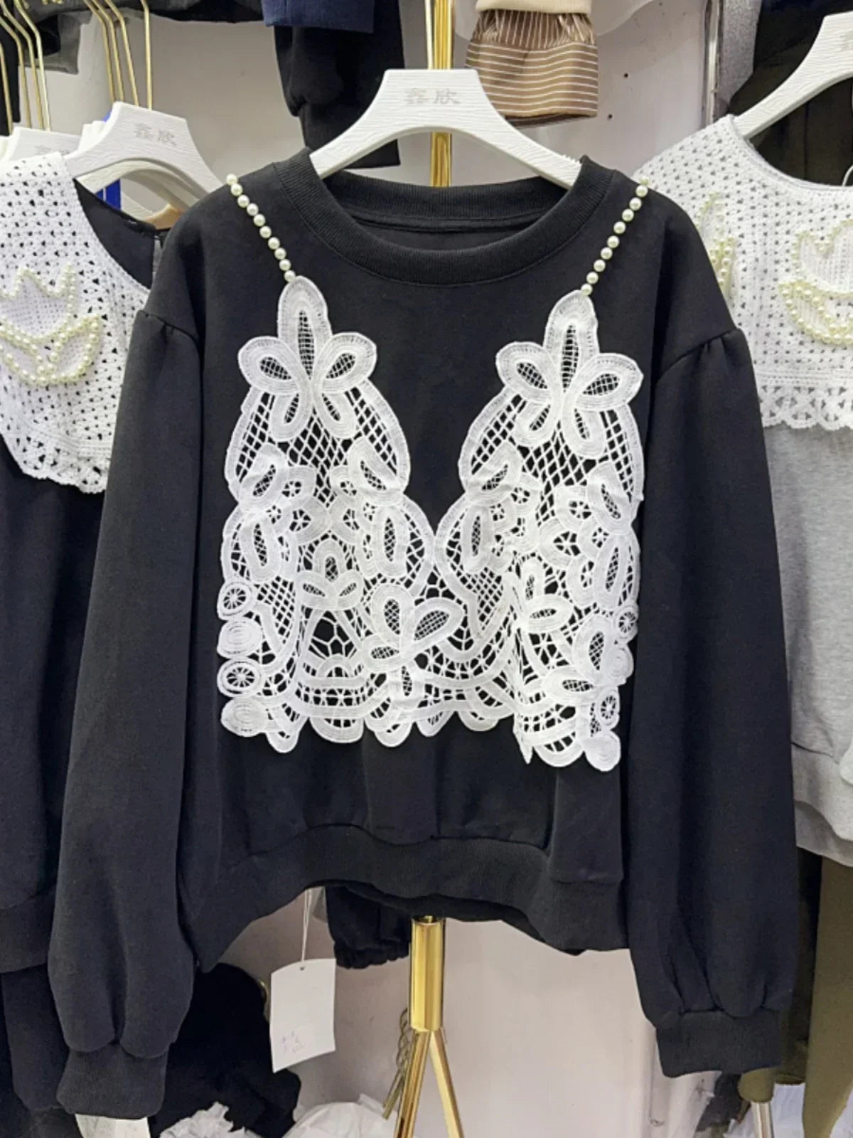 Fake Two Piece Sweatshirts SA051