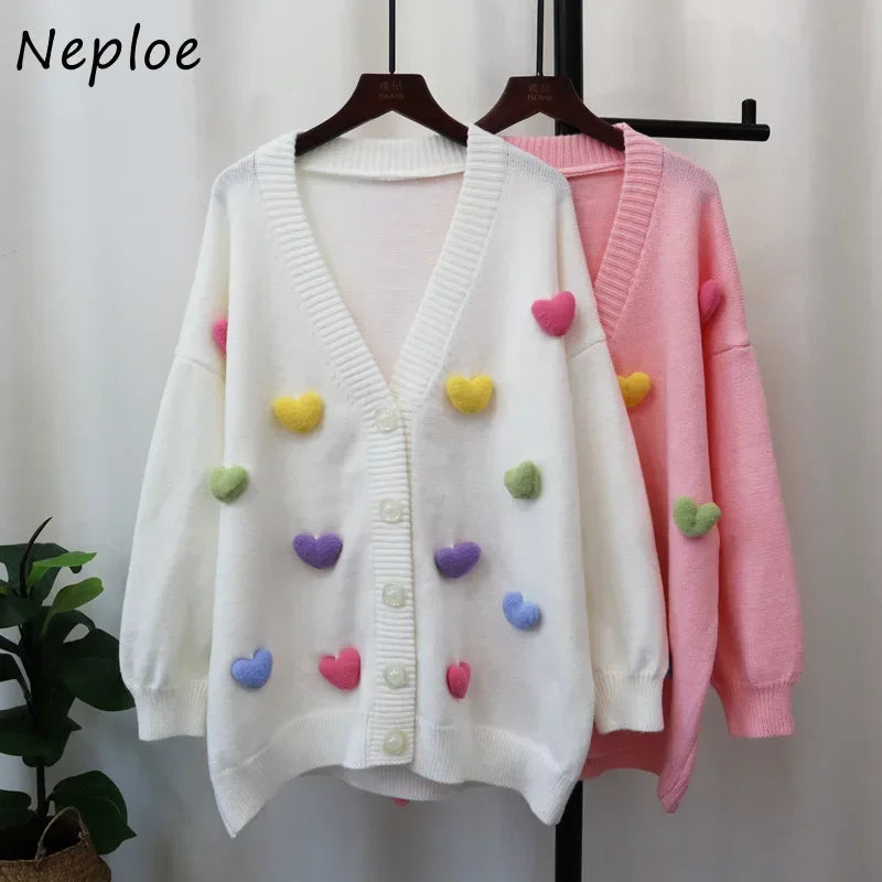 Love Sweet Knitted Cardigan Sweater Coat SA002