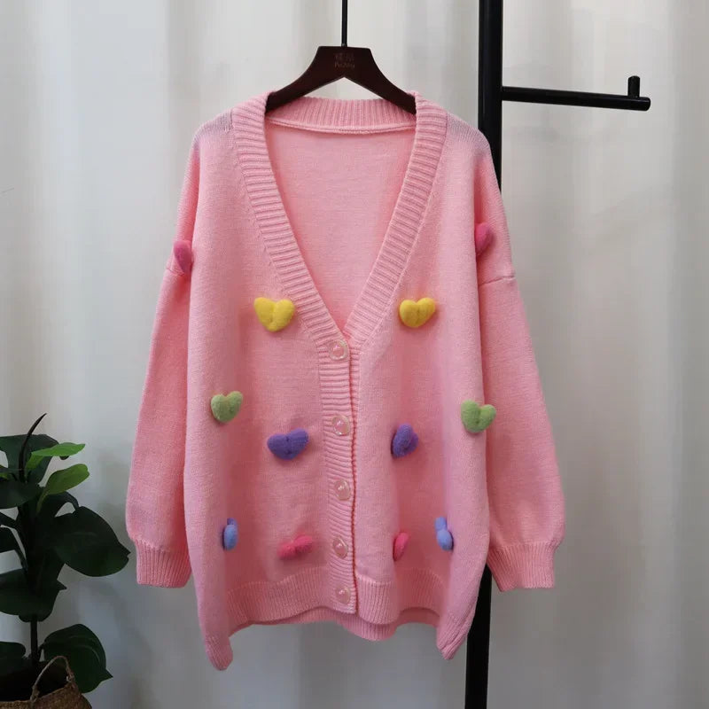 Love Sweet Knitted Cardigan Sweater Coat SA002