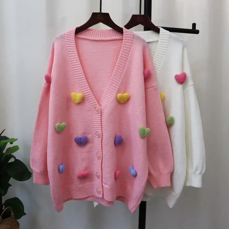 Love Sweet Knitted Cardigan Sweater Coat SA002