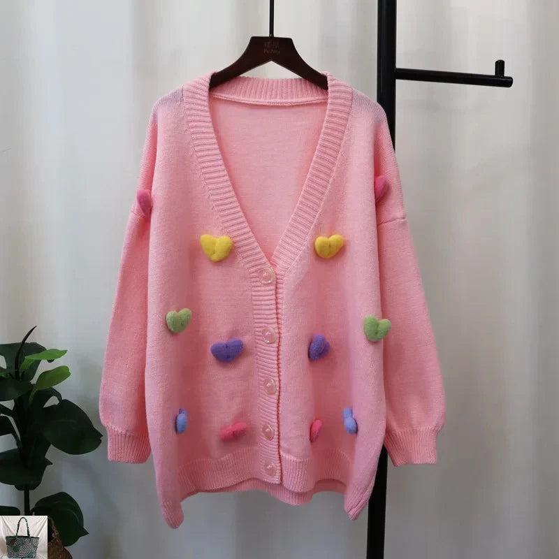 Love Sweet Knitted Cardigan Sweater Coat SA002
