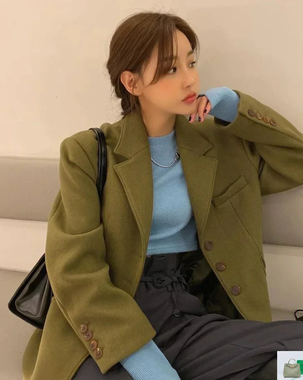 Temperament Blazer Femme Suit Jacket SA014