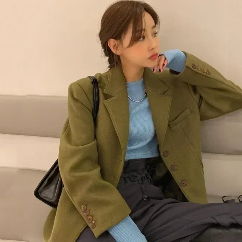 Temperament Blazer Femme Suit Jacket SA014