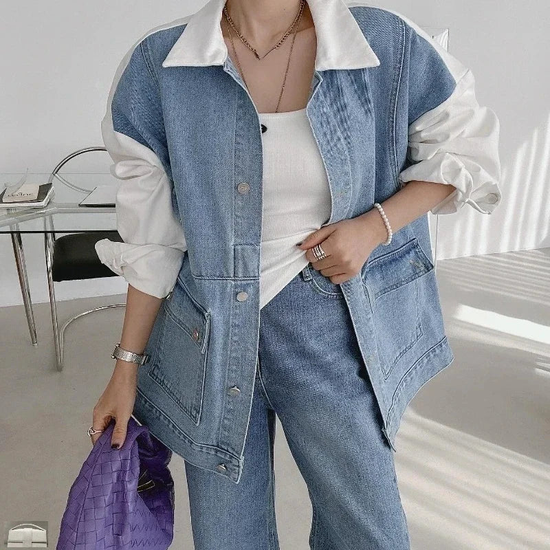 Denim Jacket Y2K Streetwear Washed Coats SA031/SA141
