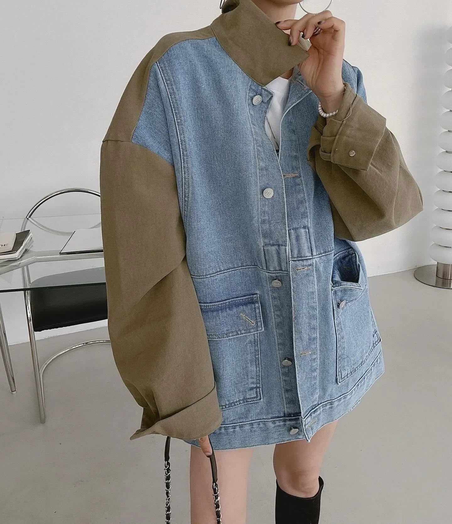 Denim Jacket Y2K Streetwear Washed Coats SA031/SA141