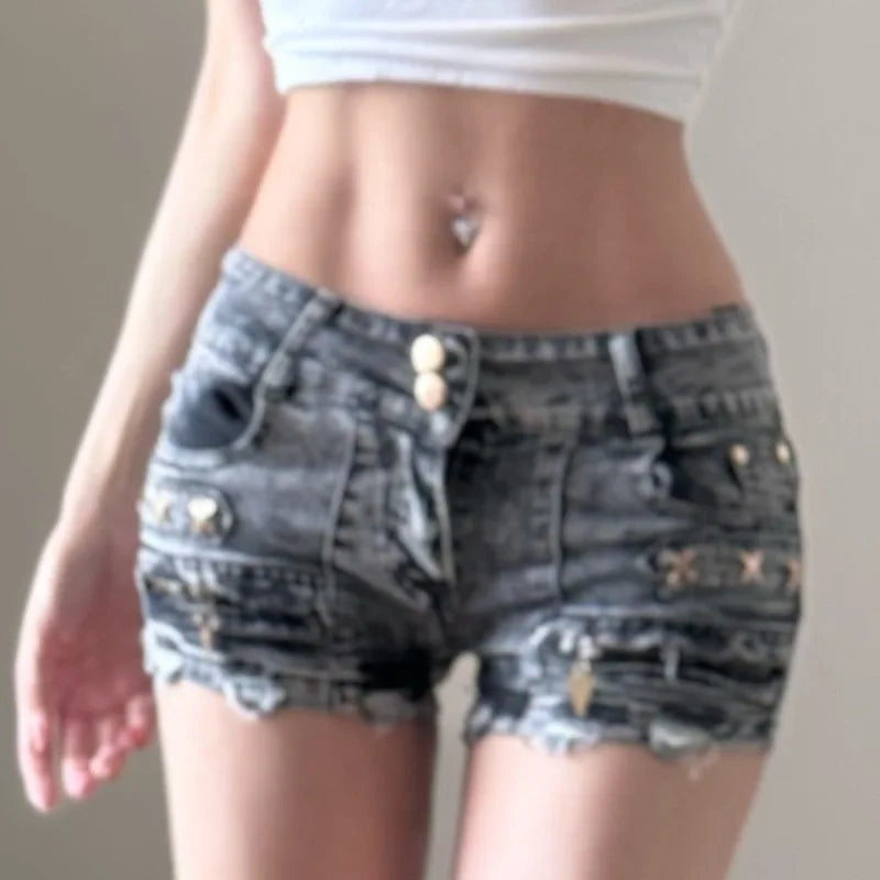 Vintage Popular Heavy Hip Hop Punk Girl Bottoms SA199