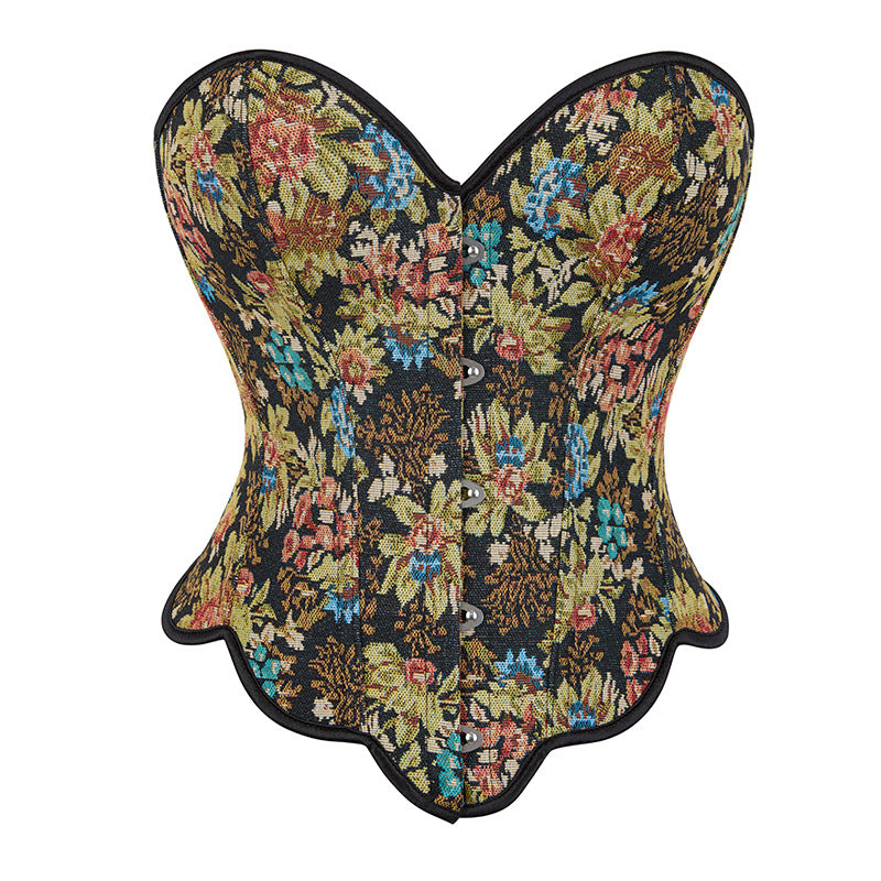 Jacquard Ladies Body Fishbone Corset 69A665